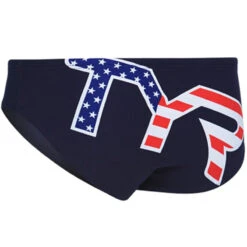 TYR - Men’s Americana Training Racer Swimsuit - Red/White/Blue -Cheap The Best Swimwear Store tyr men s americana training racer swimsuit red white blue 5