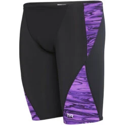 TYR - Men’s Hydra Blade Jammer Swimsuit - Purple -Cheap The Best Swimwear Store tyr men s hydra blade jammer swimsuit purple 3