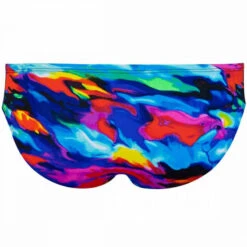 TYR - Men's Synthesis Racer Brief - Blue/Multi -Cheap The Best Swimwear Store tyr mens synthesis racer 461 4