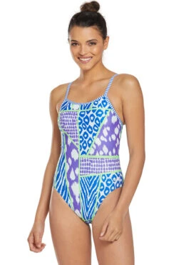 Dolfin Uglies - Wild Thing Double Strap Back One Piece Swimsuit -Cheap The Best Swimwear Store uglies wild thing double strap back swimsuit ladies 5