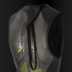 Zone3 - Mens Sleeveless Vision Wetsuit - Black/Green -Cheap The Best Swimwear Store zone3 mens sleeveless vision wetsuit black green 3