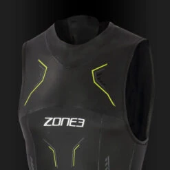 Zone3 - Mens Sleeveless Vision Wetsuit - Black/Green -Cheap The Best Swimwear Store zone3 mens sleeveless vision wetsuit black green 4