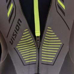 Zone3 - Mens Sleeveless Vision Wetsuit - Black/Green -Cheap The Best Swimwear Store zone3 mens sleeveless vision wetsuit black green 6