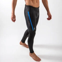 Zone3 - Neoprene Buoyancy Kickpants 5/3mm - Black/Blue -Cheap The Best Swimwear Store zone3 neoprene buoyancy kickpants 5 3mm black blue 3